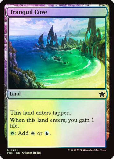 Tranquil Cove (FDN) (270) / Foil