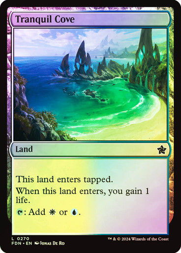 Tranquil Cove (FDN) (270) / Foil