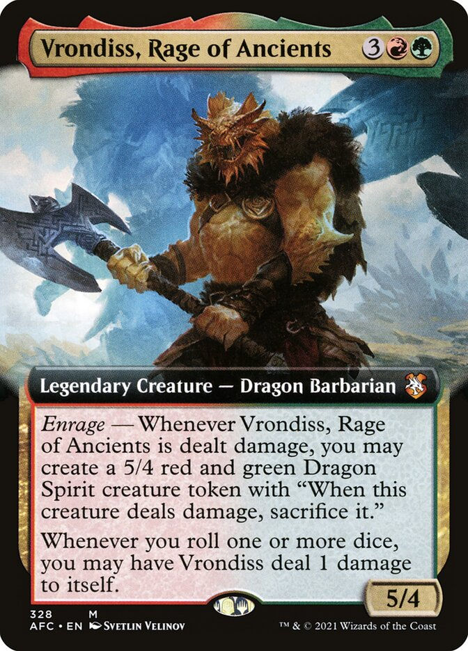 Vrondiss, Rage of Ancients (AFC) (328) / Extended Art