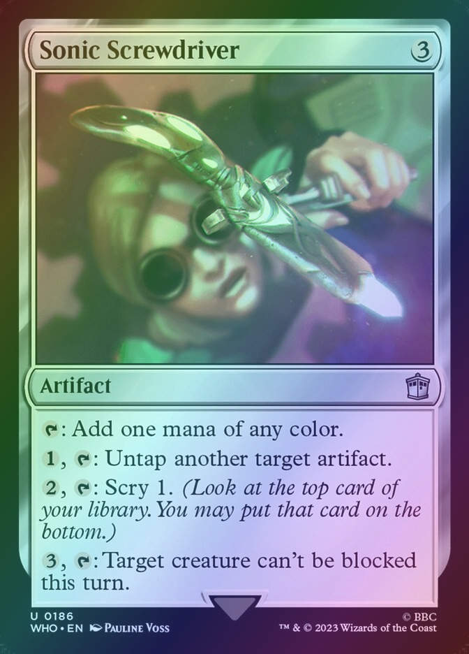 Sonic Screwdriver (WHO) (186) / Foil