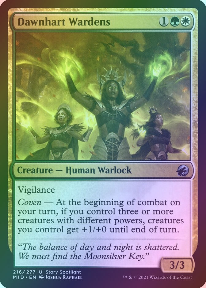 Dawnhart Wardens (MID) (216) / Foil