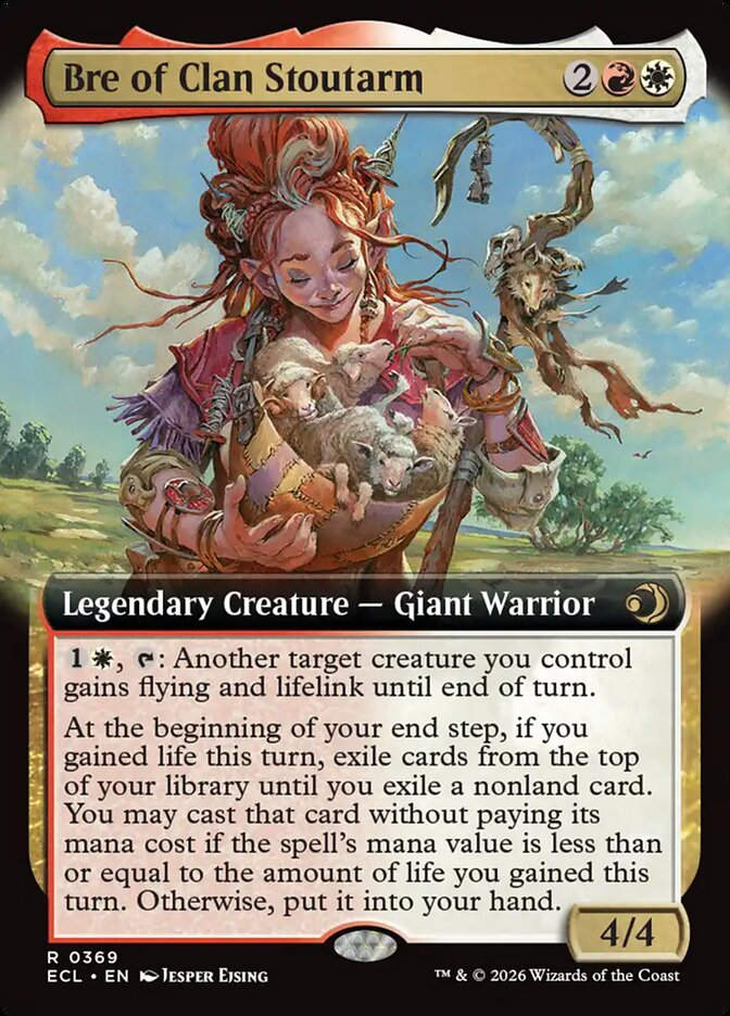 Bre of Clan Stoutarm (ECL) (369) / Extended Art