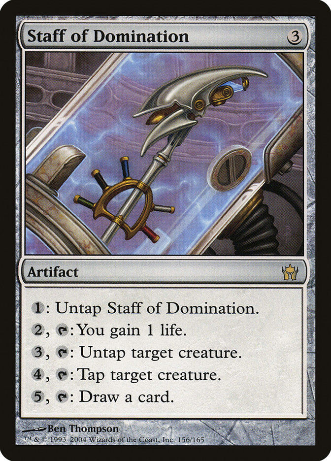 Staff of Domination (5DN) (156) / Foil