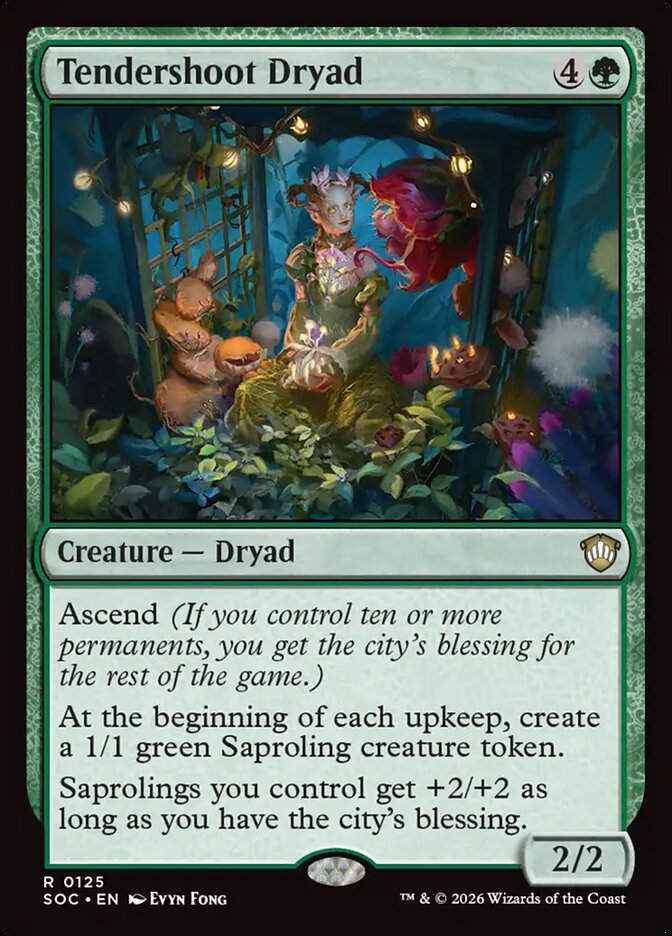 Tendershoot Dryad (SOC) (125)