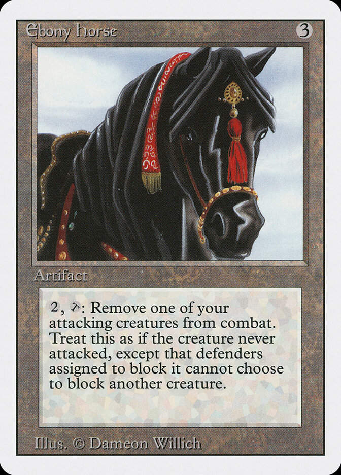 Ebony Horse (3ED) (247)