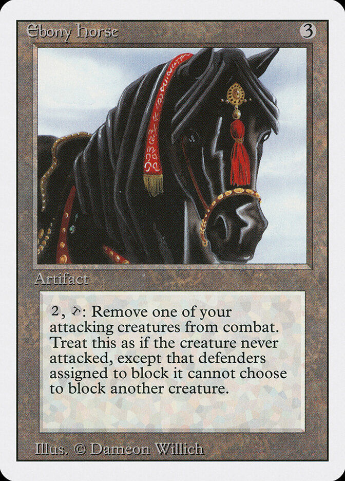 Ebony Horse (3ED) (247)