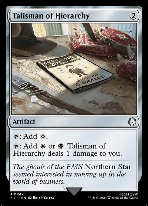 Talisman of Hierarchy (pip) (247)