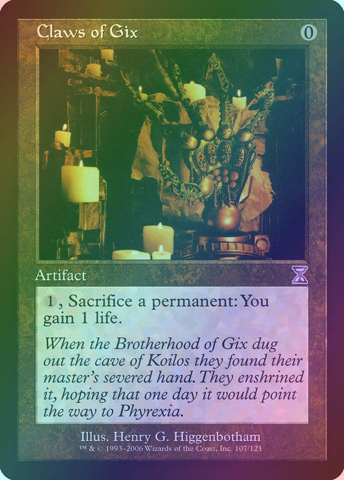 Claws of Gix (TSB) (107) / Foil