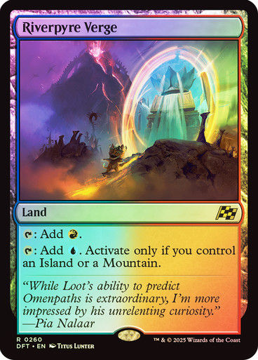 Riverpyre Verge (DFT) (260) / Foil