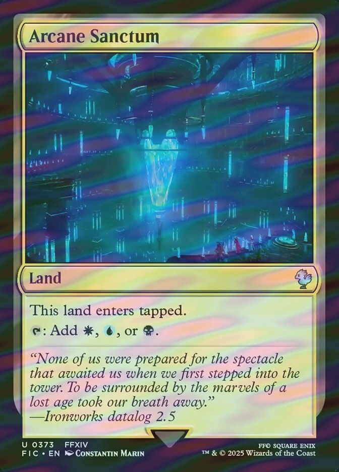 Arcane Sanctum (FIC) (373) / Surge Foil