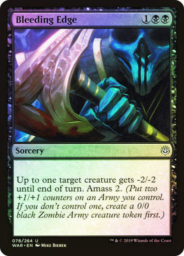 Bleeding Edge (WAR) (78) / Foil