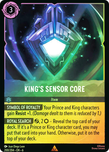 King's Sensor Core (LOR_AZU) / Foil
