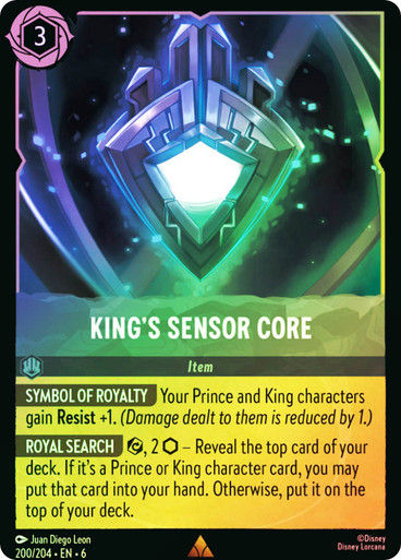 King's Sensor Core (LOR_AZU) / Foil