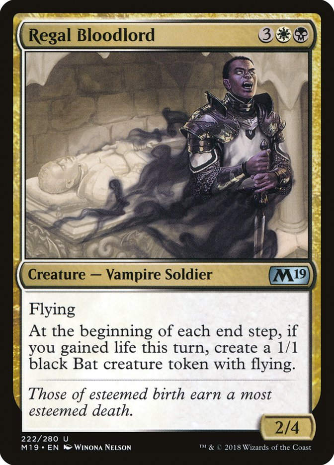 Regal Bloodlord (M19) (222)