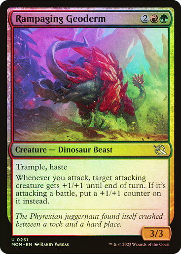 Rampaging Geoderm (mom) / Foil