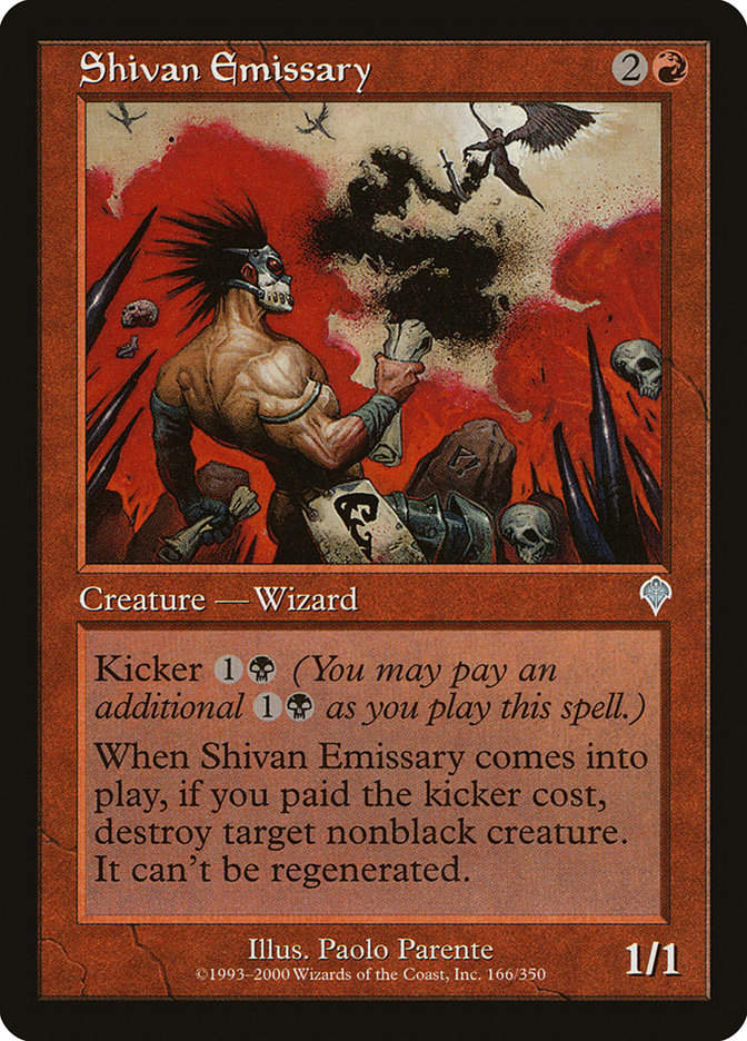 Shivan Emissary (INV) (166)