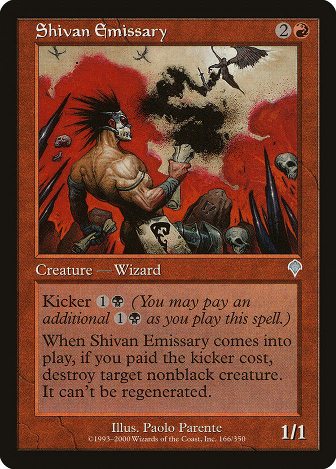 Shivan Emissary (INV) (166)