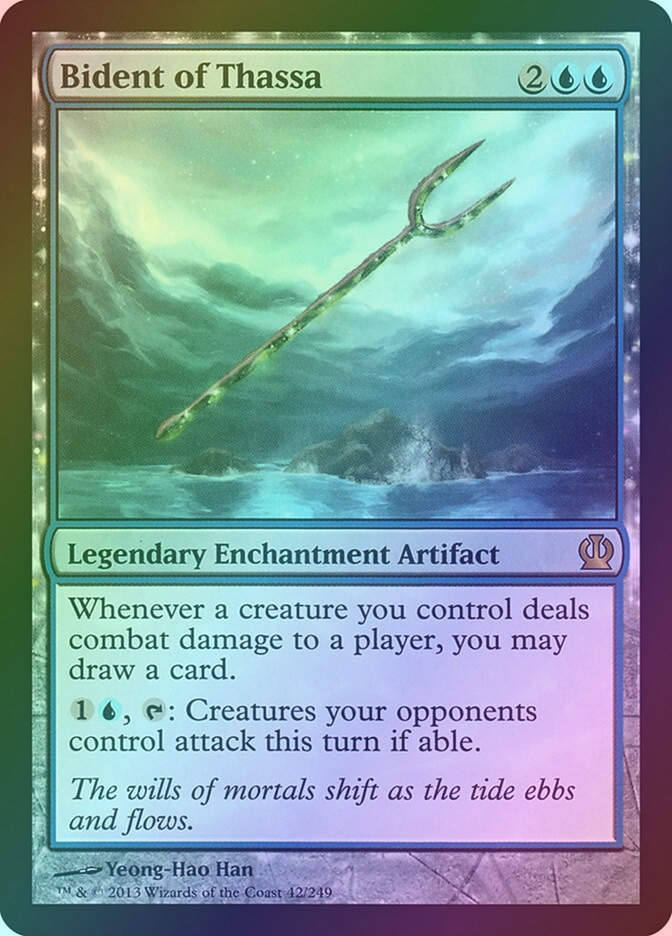 Bident of Thassa (THS) (42) / Foil