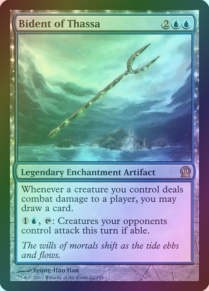 Bident of Thassa (THS) (42) / Foil