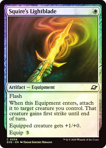 Squire's Lightblade (EOE) (36) / Foil