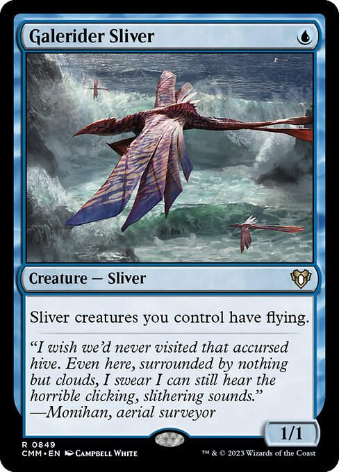Galerider Sliver (cmm) (Commander Deck)