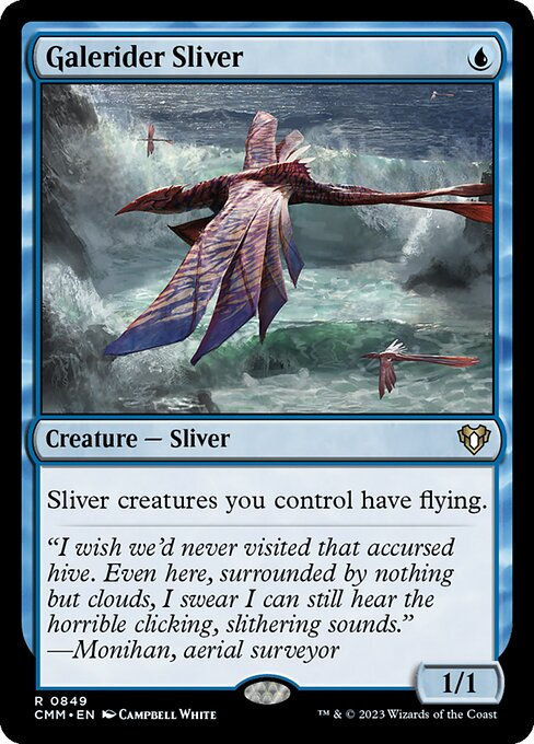 Galerider Sliver (cmm) (Commander Deck)