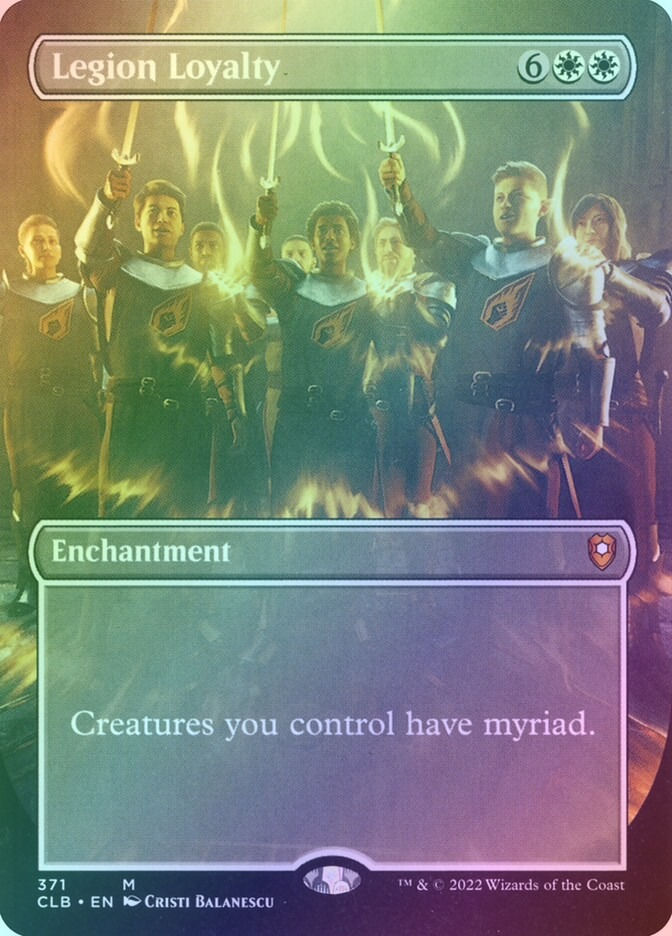 Legion Loyalty (CLB) (371) / Borderless / Foil