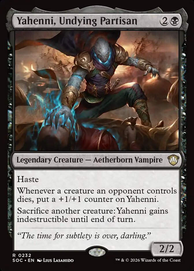Yahenni, Undying Partisan (SOC) (232)