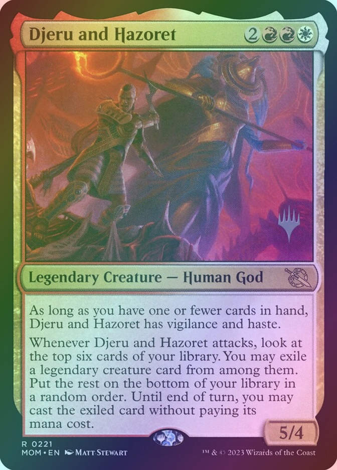 Djeru and Hazoret (PMOM) (221p) / Foil