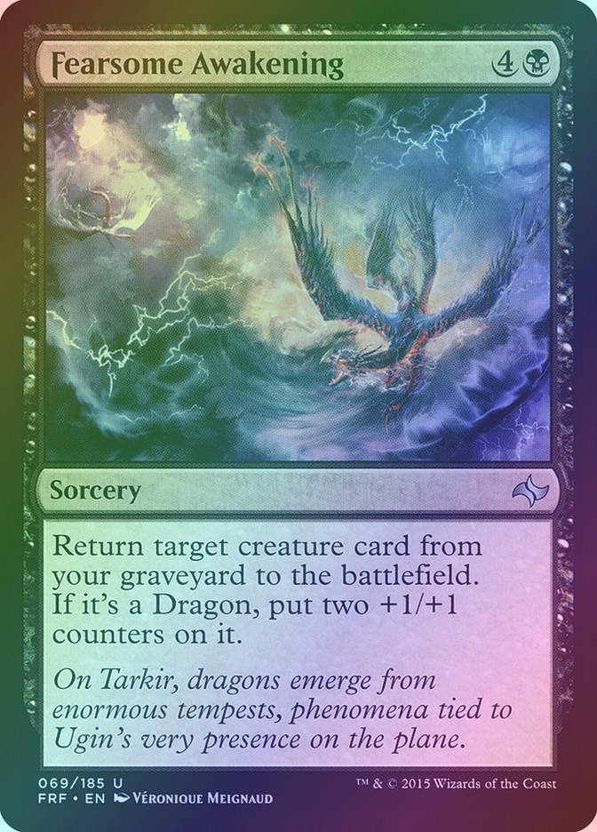Fearsome Awakening (FRF) (69) / Foil