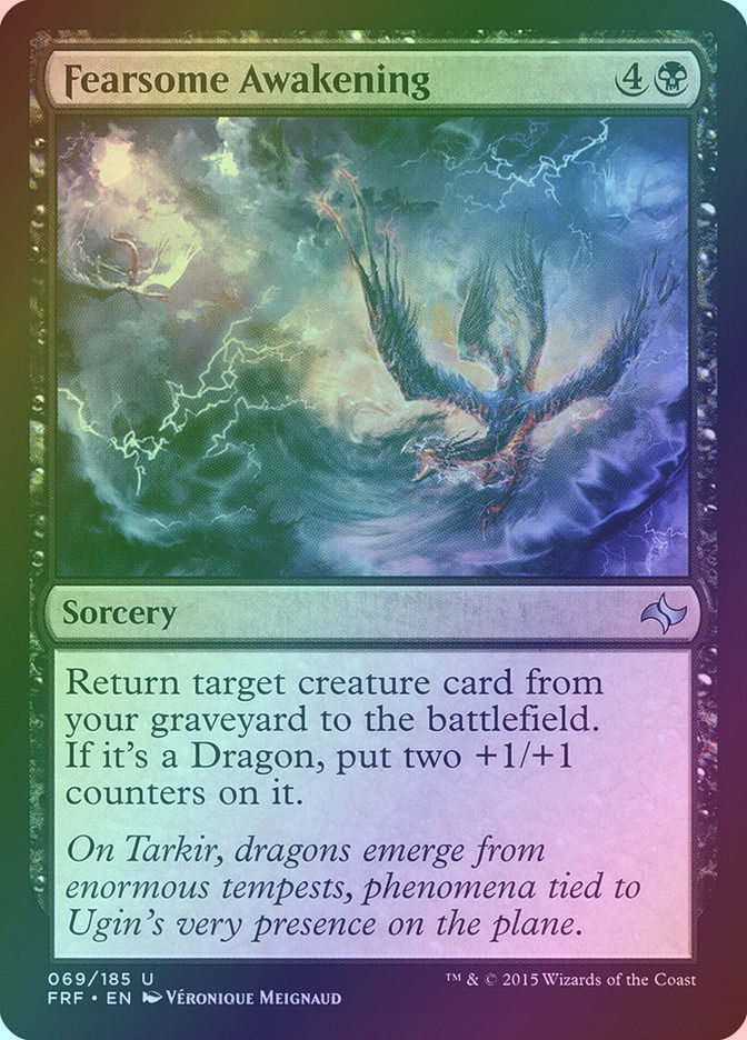 Fearsome Awakening (FRF) (69) / Foil
