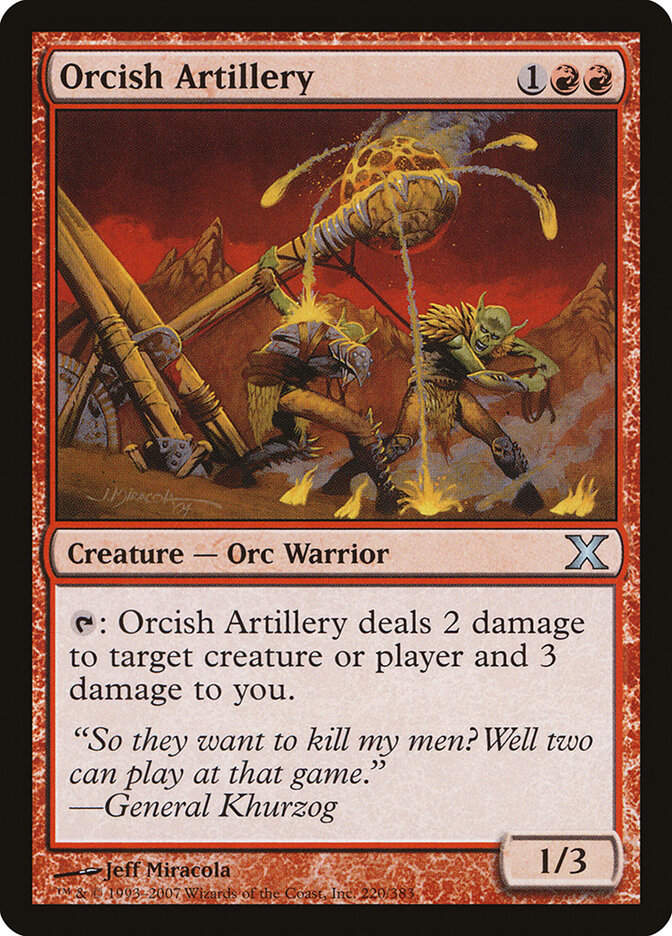Orcish Artillery (10E) (220)
