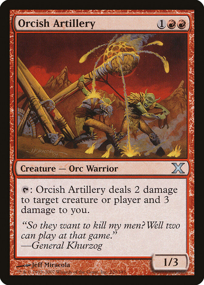 Orcish Artillery (10E) (220)