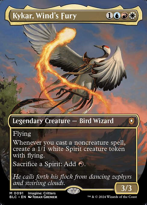 Kykar, Wind's Fury (blc) (91) / Borderless