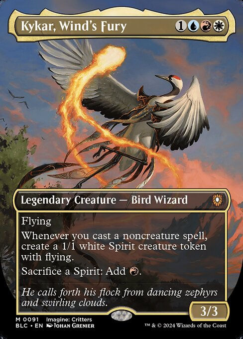 Kykar, Wind's Fury (blc) (91) / Borderless