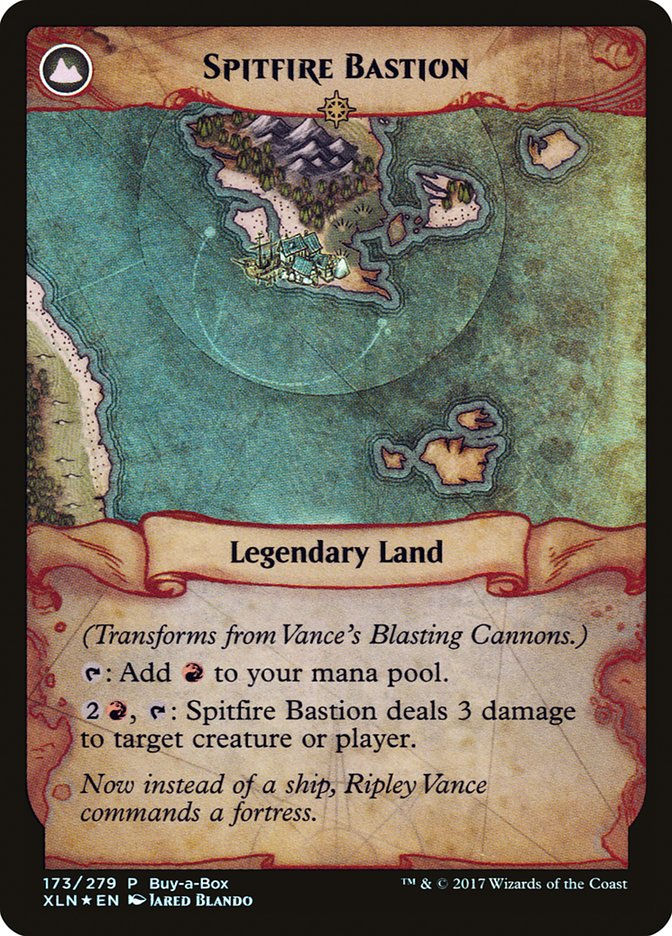 Vance's Blasting Cannons // Spitfire Bastion (PXTC) (173) / Foil — cara 2 de 2