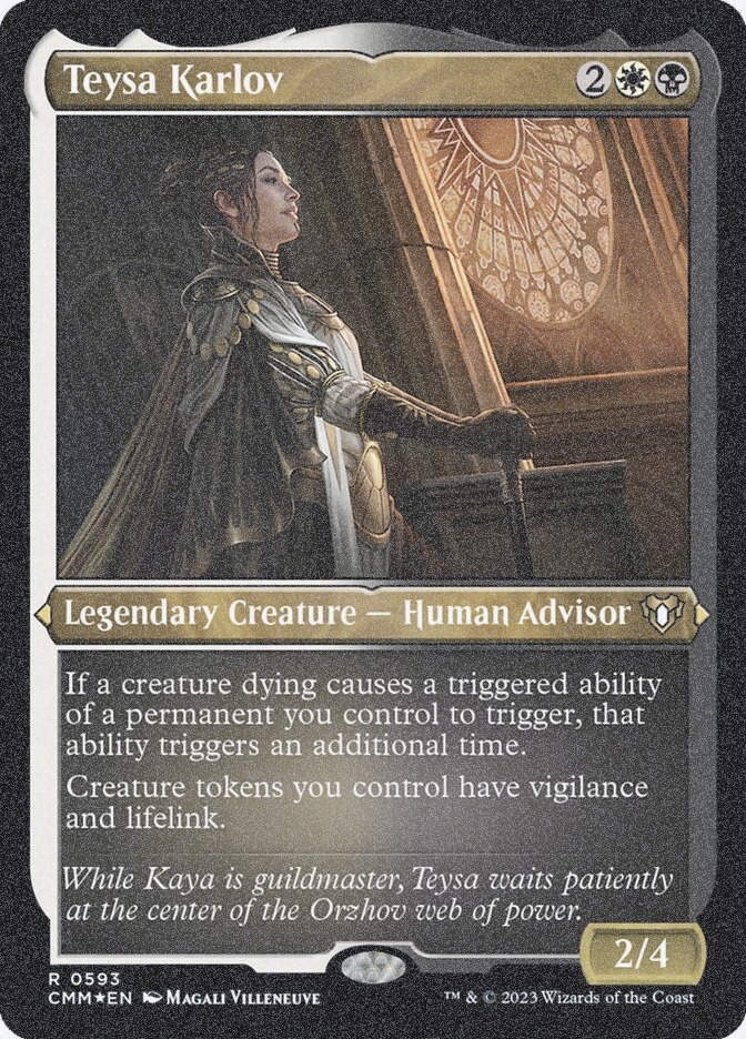 Teysa Karlov (CMM) (593) / Foil Etched