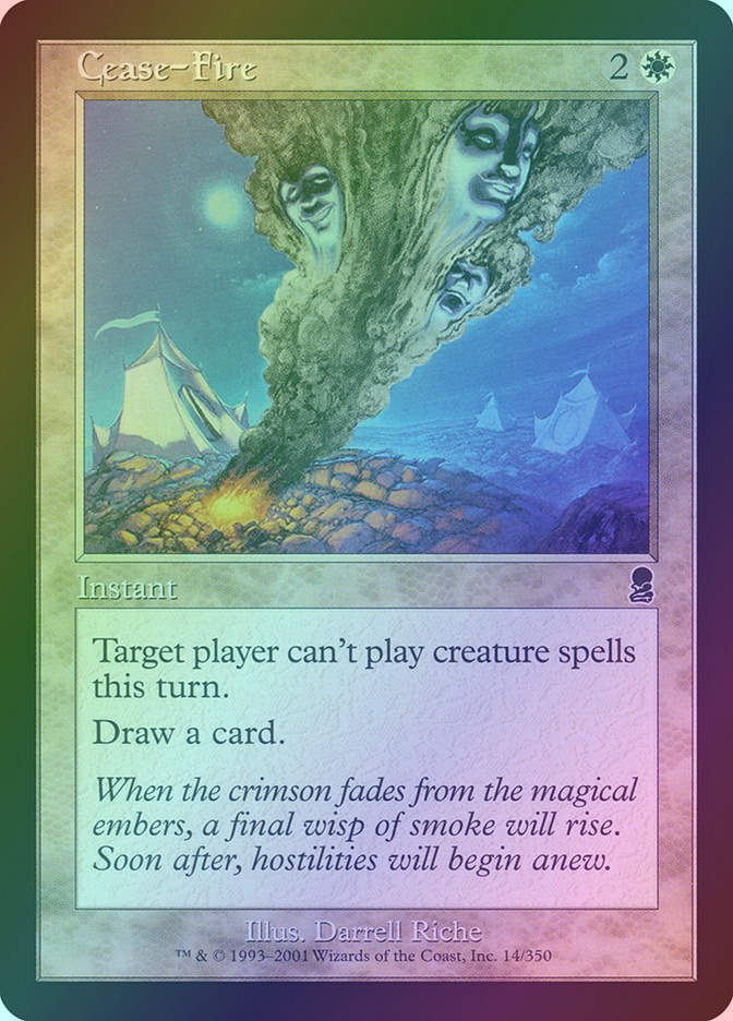 Cease-Fire (ODY) (14) / Foil