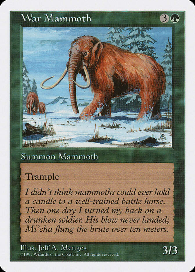 War Mammoth (5ED) (340)