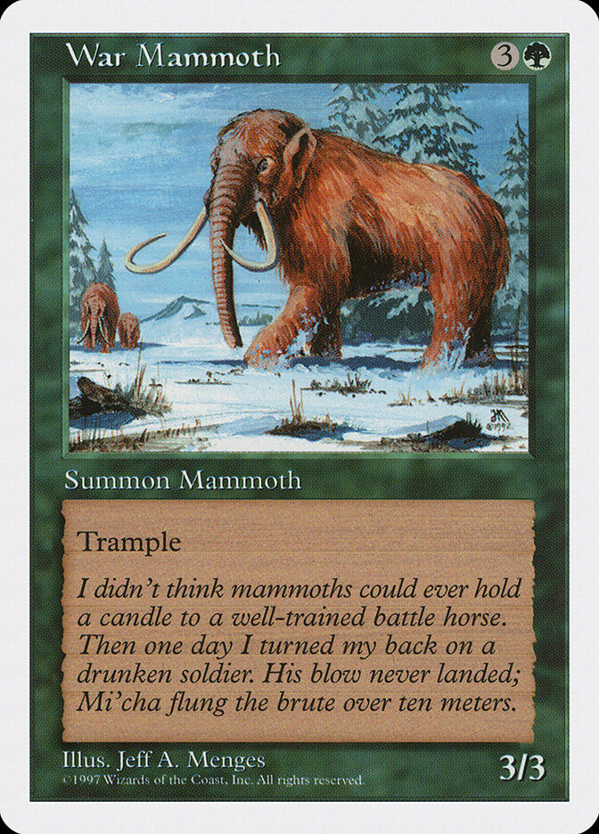 War Mammoth (5ED) (340)