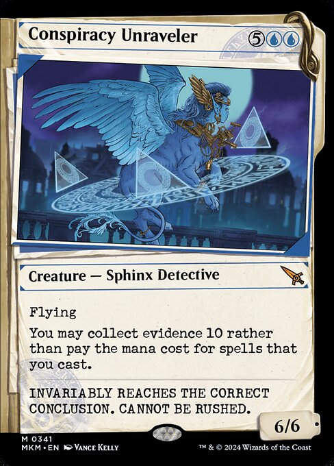 Conspiracy Unraveler (mkm) (341) / Showcase