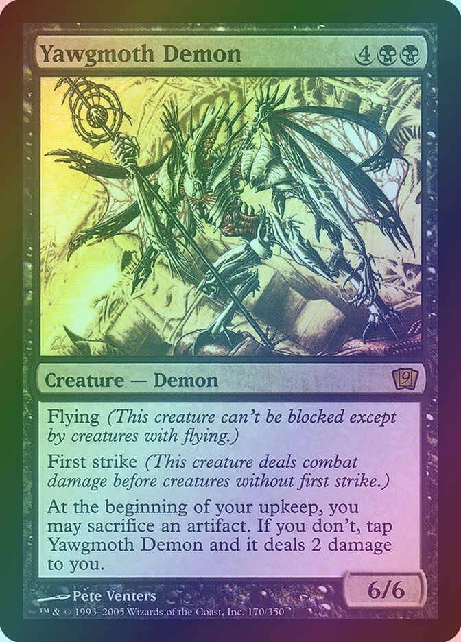 Yawgmoth Demon (9ED) (170★) / Foil