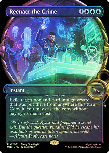 Reenact the Crime (mkm) (297) / Showcase Foil