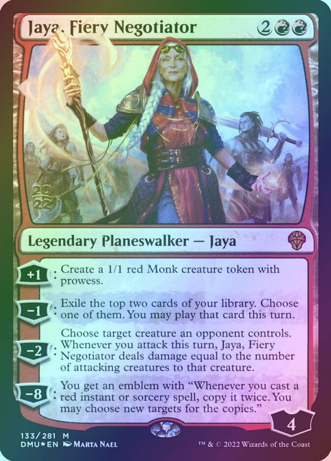 Jaya, Fiery Negotiator (PDMU) (133s) / Foil