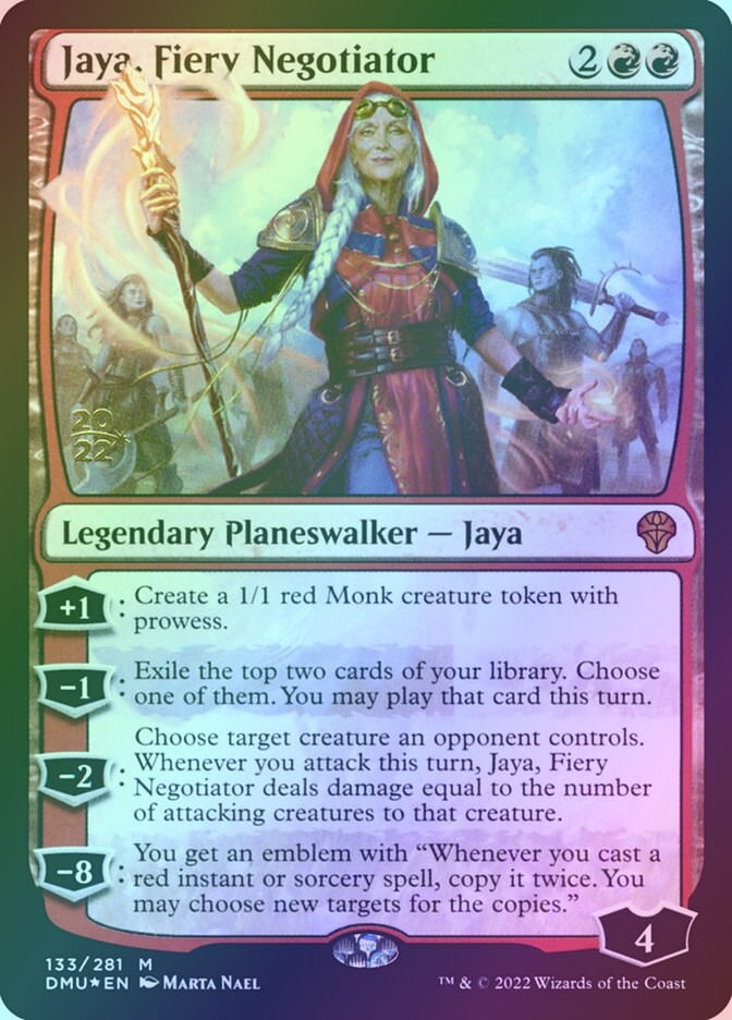 Jaya, Fiery Negotiator (PDMU) (133s) / Foil
