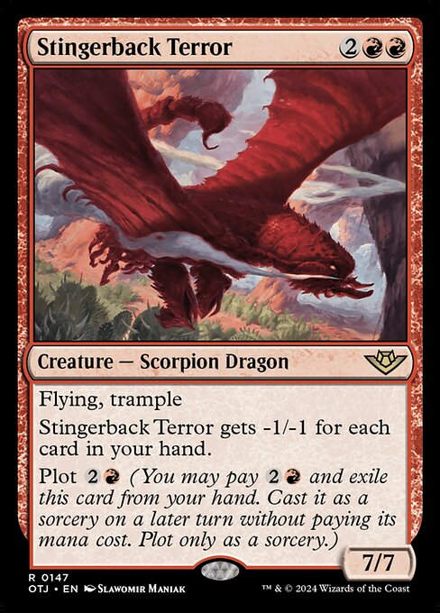Stingerback Terror (otj) (147)