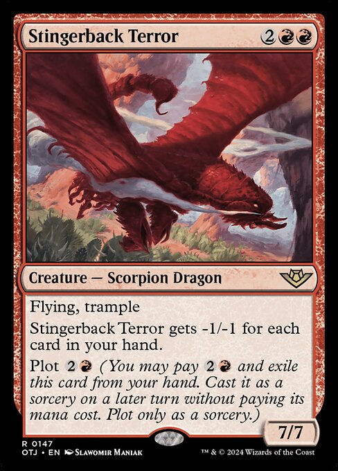Stingerback Terror (otj) (147)