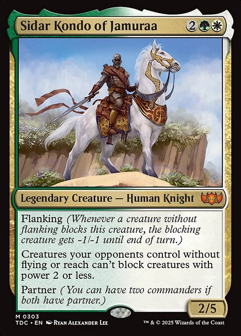 Sidar Kondo of Jamuraa (TDC) (303)