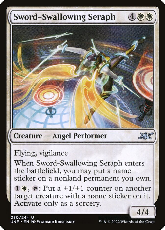 Sword-Swallowing Seraph (UNF) (30)