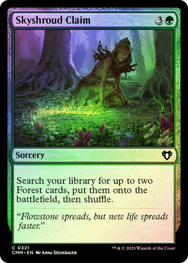 Skyshroud Claim (cmm) / Foil